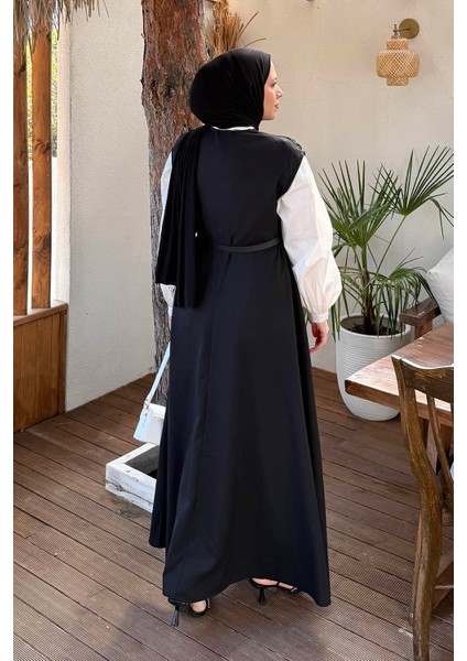 Pile Detaylı Kemerli Jile Siyah fırsatları