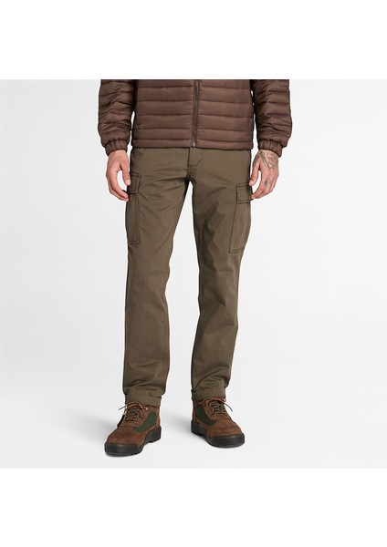 Brookline Twill Cargo Pant Erkek Yeşil Pantolon.- fiyatları