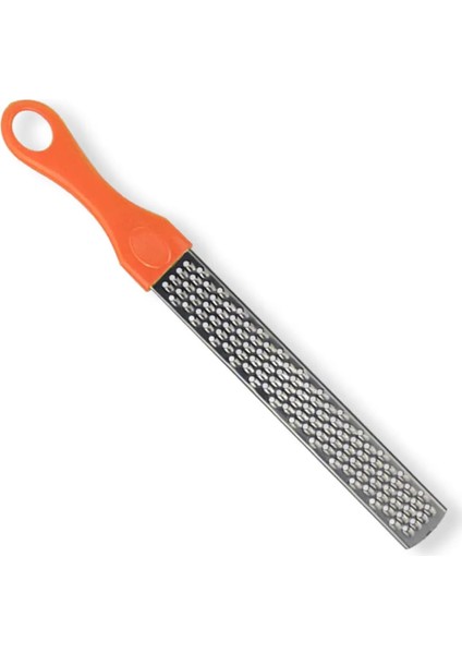 Renkli Tutacaklı Paslanmaz Çelik Rende (Turuncu)