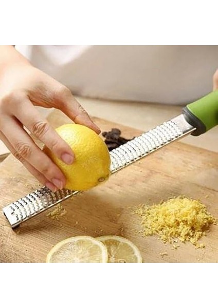 Renkli Tutacaklı Paslanmaz Çelik Rende (Turuncu) fiyatları