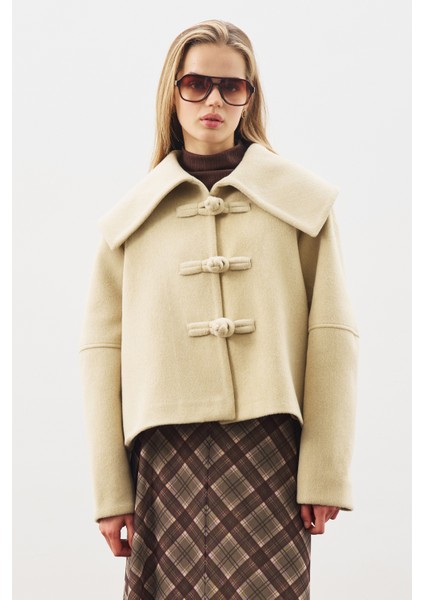 Isabel Kısa Kaşe Ceket Adaçayı