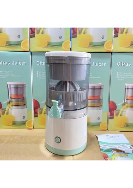Kablosuz Taşınabilir Şarjlı Narenciye Sıkacağı Portakal Meyve Sıkacağı (5324) fiyatları