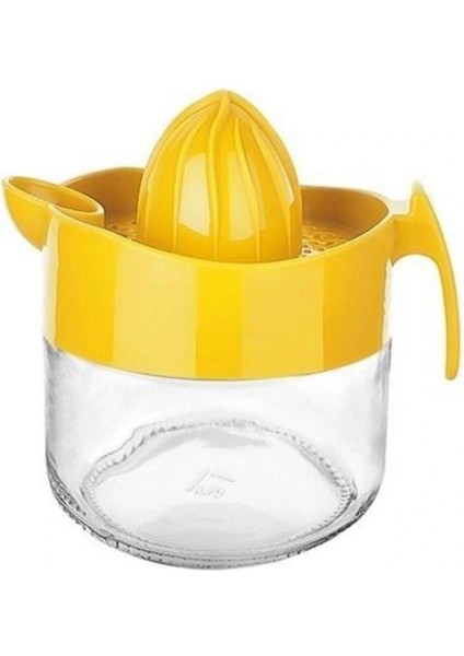 300ML Cam Hazneli Pratik Limon Narenciye Sıkacağı KC-405 (5324) fırsatları