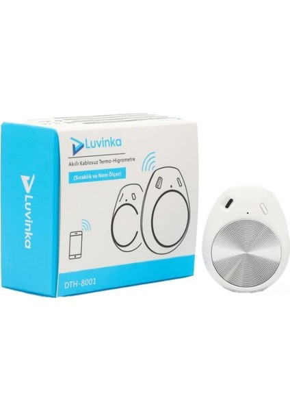 DTH-8001 Bluetooth Sıcaklık ve Nem Ölçer Datalogger THR377