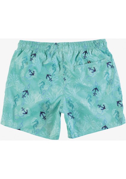 Erkek Yeşil Mayo Şort