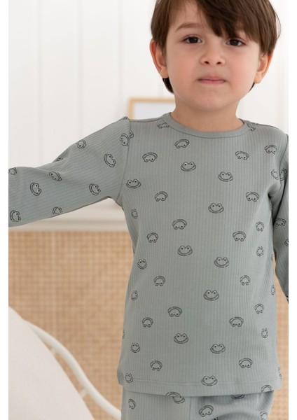 %100 Pamuk Desenli Erkek Çocuk Pijama Takımı fiyatları