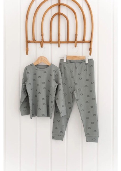 %100 Pamuk Desenli Erkek Çocuk Pijama Takımı fırsatları