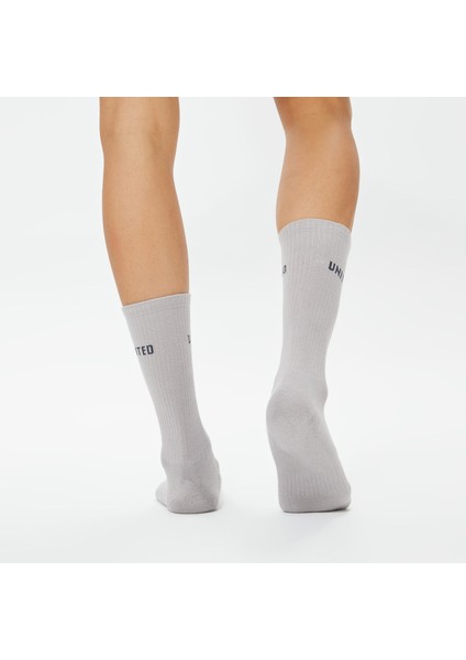 Unıted4 Unisex Beyaz/siyah/gri 3'lü Çorap indirimleri