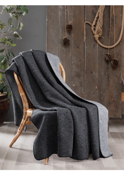 Argento Gri Çift Kişilik Battaniye 200X220 cm