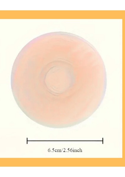 1 Çift Yuvarlak Silikon Yapışkan Sütyen – Tekrar Kullanılabilir, Telsiz, Görünmez Sütyen Pedleri | Arkasız ve Askısız Giysiler Için Minimalist Iç Çamaşırı fiyatları
