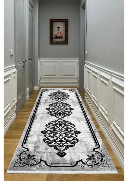 Pamuk Dokuma Taban Kaymaz Yıkanabilir Modern Yolluk Salon Yolluğu Mutfak Yolluğu Koridor Yolluğu Antre Halıları