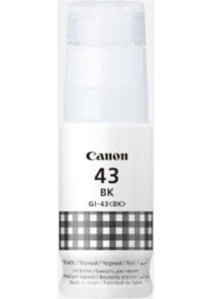 GI-43BK Black Siyah Şişe Mürekkep G540-G640