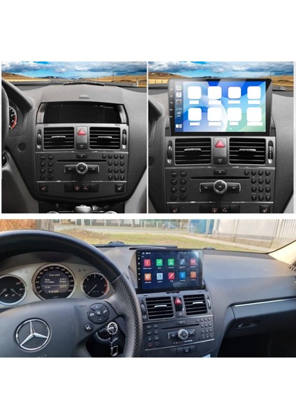 Mercedes C Serisi W204 Android Multimedya Sistemi 2-32 For-X (2006-2011)