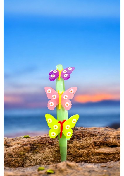 Çocuk Kelebek Figürlü Parlak Renklerde Taç fiyatları