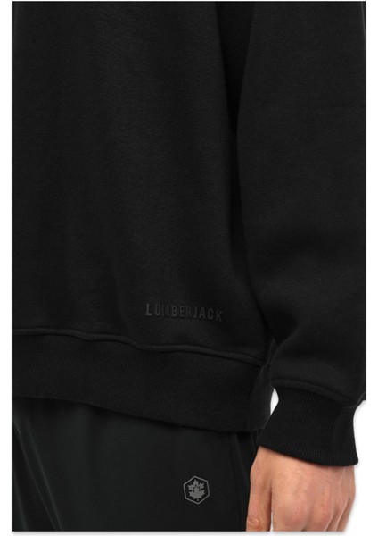 5W MB Ros 16HS108 5pr Sweat Siyah Erkek Sweatshirt fırsatları