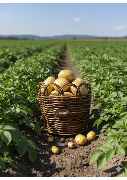 Kahverengi Küçük Boy Patateslik fırsatları