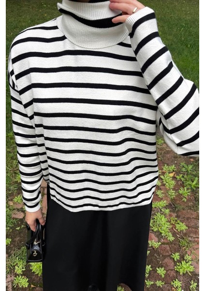 Çizgili Balıkçı Kazak Natural modelleri