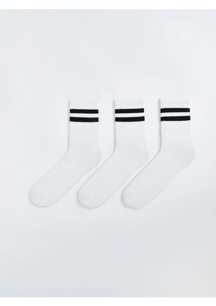 Çizgili Erkek Soket Çorap 3'lü (W5) fiyatları