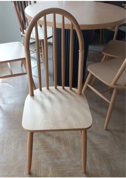 Amerikan Retro Ahşap Sandalye