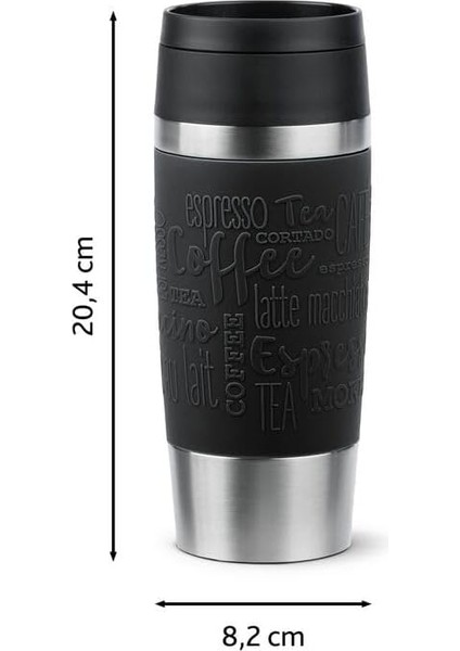 Travel Mug 0,36 Litre Seyahat Tipi Termos [siyah] - 3110601333 modelleri