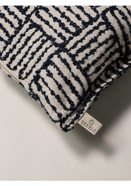 Mondri Lacivert Kırlent Kılıfı modelleri