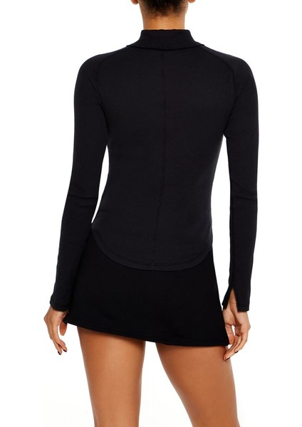 Yüksek Yaka Uzun Kollu Tişört modelleri