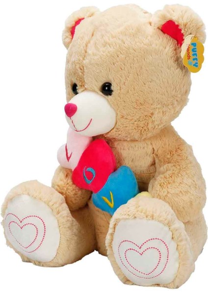 Kalpli Peluş Ayı 45 cm - Açık Kahverengi modelleri