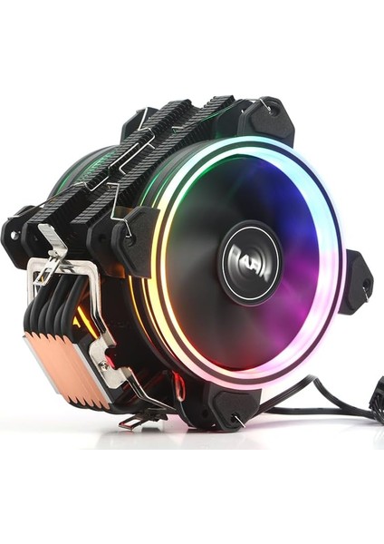 Dark Freezer X128, 2X12CM Frgb Led'li, Intel & Amd Uyumlu, 4pin Pwm Fanlı, 6x Isı Borusu, Direkt Kontak Işlemci Soğutucu (DKCCX128) modelleri