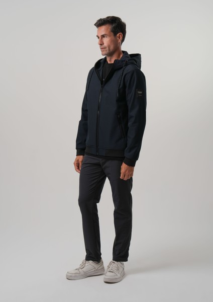 Sılva Erkek Mont Kapüşonlu Softshell Ribanalı Mont indirimleri