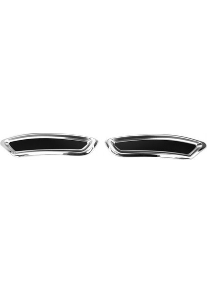 Volkswagen Passat B8 Sd 2015 > 2019 Egsoz Çıkış Kromu 2 Prç. Paslanmaz Çelik