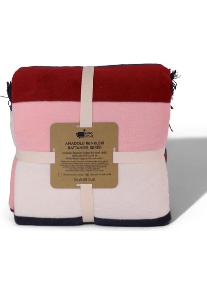 Ritim Çift Kişilik Battaniye 200 x 220 cm