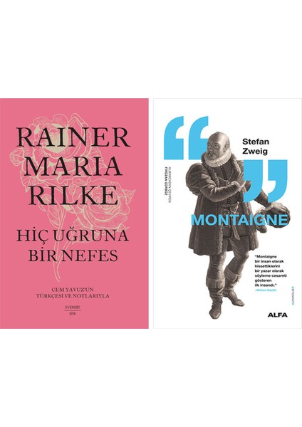 Hiç Uğruna Bir Nefes (Ciltli) + Montaigne