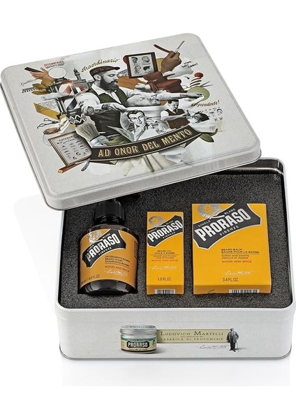 Beard Kit Wood And Spice