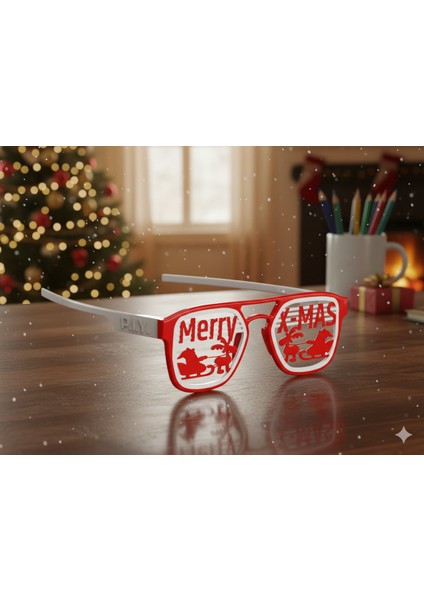Yılbaşı Parti Gözlüğü X-Mas