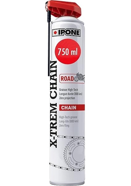 X-Trem Chain Road Zincir Yağlama Spreyi (750 Ml)