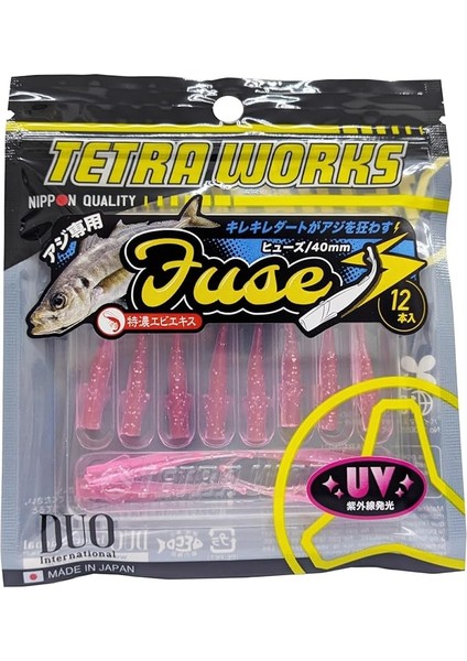 Tetra Works Silikon Fuse 40MM. S507 Peach Cider Suni Yem