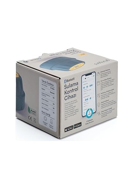 Pilli - 4 Bölge Bluetooth Sulama Kontrol Cihazı fırsatları