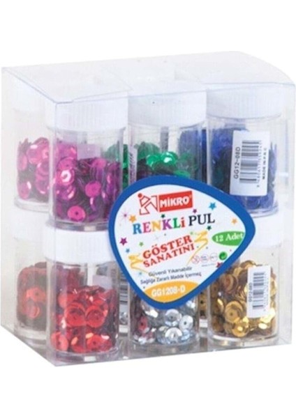 Renkli Pul Gg 12-08D (1 Tüp)