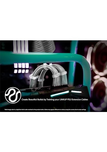 - Eps 8 Pin (4+4) Cpu Atx Anakart Psu Güç Kaynağı Örgülü Kollu Özel Mod Pc Uzatma Kablosu ile Birlikte Güçlü ve Sert Tasarım Tek Paket 30 cm 300 mm - Beyaz fırsatları