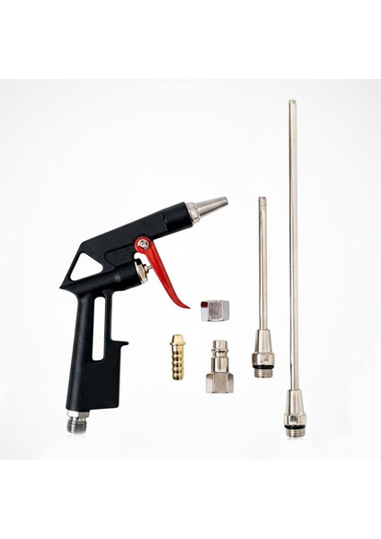 Hava Tabanca Seti 5 Parça Üfleme Temizleme Tabancası Hortum Uçlu Kompresör Aksesuar Seti indirimleri
