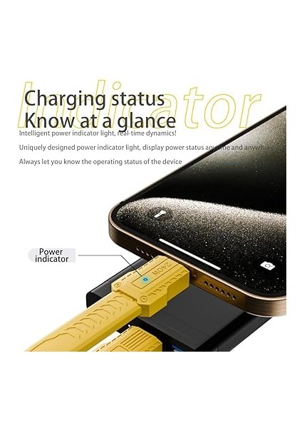 Type-C To Type-C Anahtarlık Tipi 240W 80GBPS 8k60Hz Mini Kablo Otgzb Siyah fiyatları