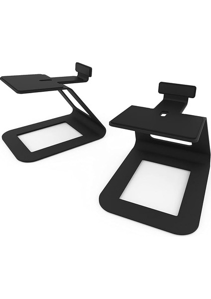 Se Yükseltilmiş Masa Üstü Hoparlör Standı (2 Adet) Siyah