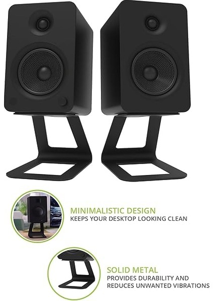 Se Yükseltilmiş Masa Üstü Hoparlör Standı (2 Adet) Siyah fiyatları
