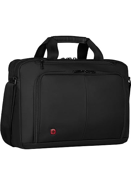 Source Evrak Çantası, Askılı Dizüstü Bilgisayar Çantası, 16 Inçe Kadar Dizüstü Bilgisayar, 10 Inçe Kadar Tablet, 10 L, Kadın Erkek, Ofis, Iş, Üniversite, Okul, Siyah modelleri
