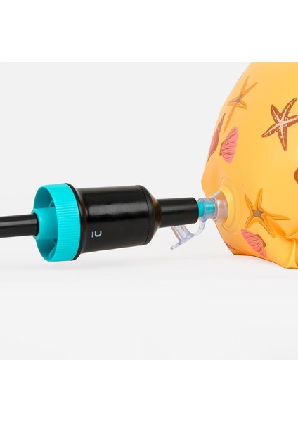 Çocuk Yüzme Kolluğu - 11/30 Kg - Açık Sarı - Deniz Kabuğu Desenli modelleri