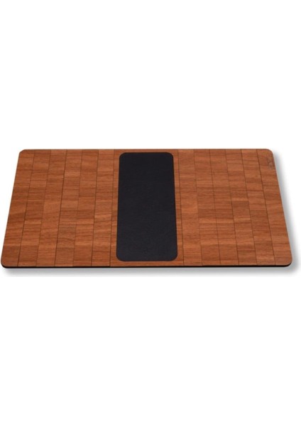 Ex Koyu Ceviz Ahşap Katlanır Kaydırmaz Deri Yüzeyli Portatif Yan Sehpa 50 cm x 27.8 cm fiyatları