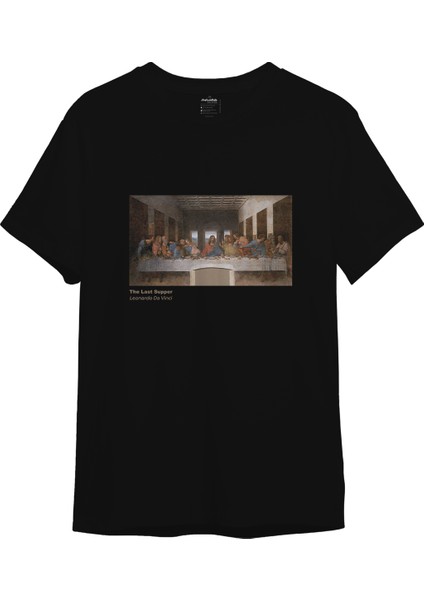 Son Akşam Yemeği Tişört - Siyah