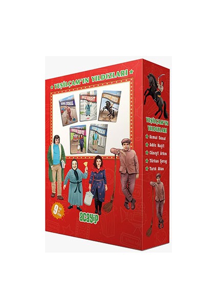 Yeşilçam In Yıldızları Kutulu 5 Kitap