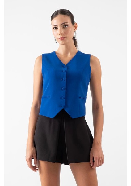 Rennison Kemersiz A Pile Şort SİYAH