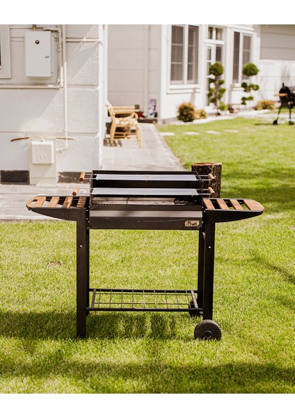 Grilchi Kömürlü Barbekü Mangal (Önlük Hediyeli)